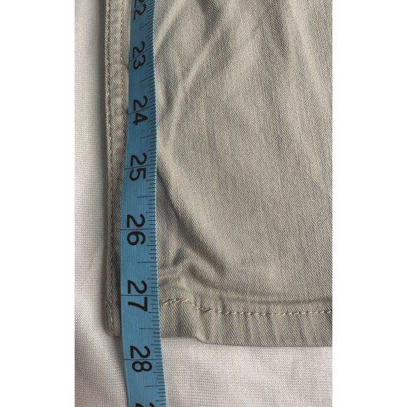 Levis Signatures Tan Jeans Low Rise Bootcut Misses 14 Short Pants - Picture 4 of 7